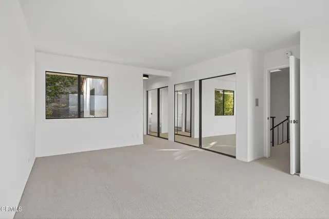 a view of city from balcony