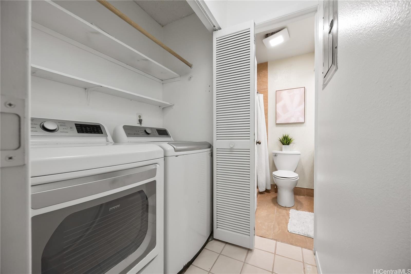 45-995 Wailele Road, Unit 35 Kaneohe, HI 96744 - Photo 20 of 25 Laundry closet adjacent to your hallway bath