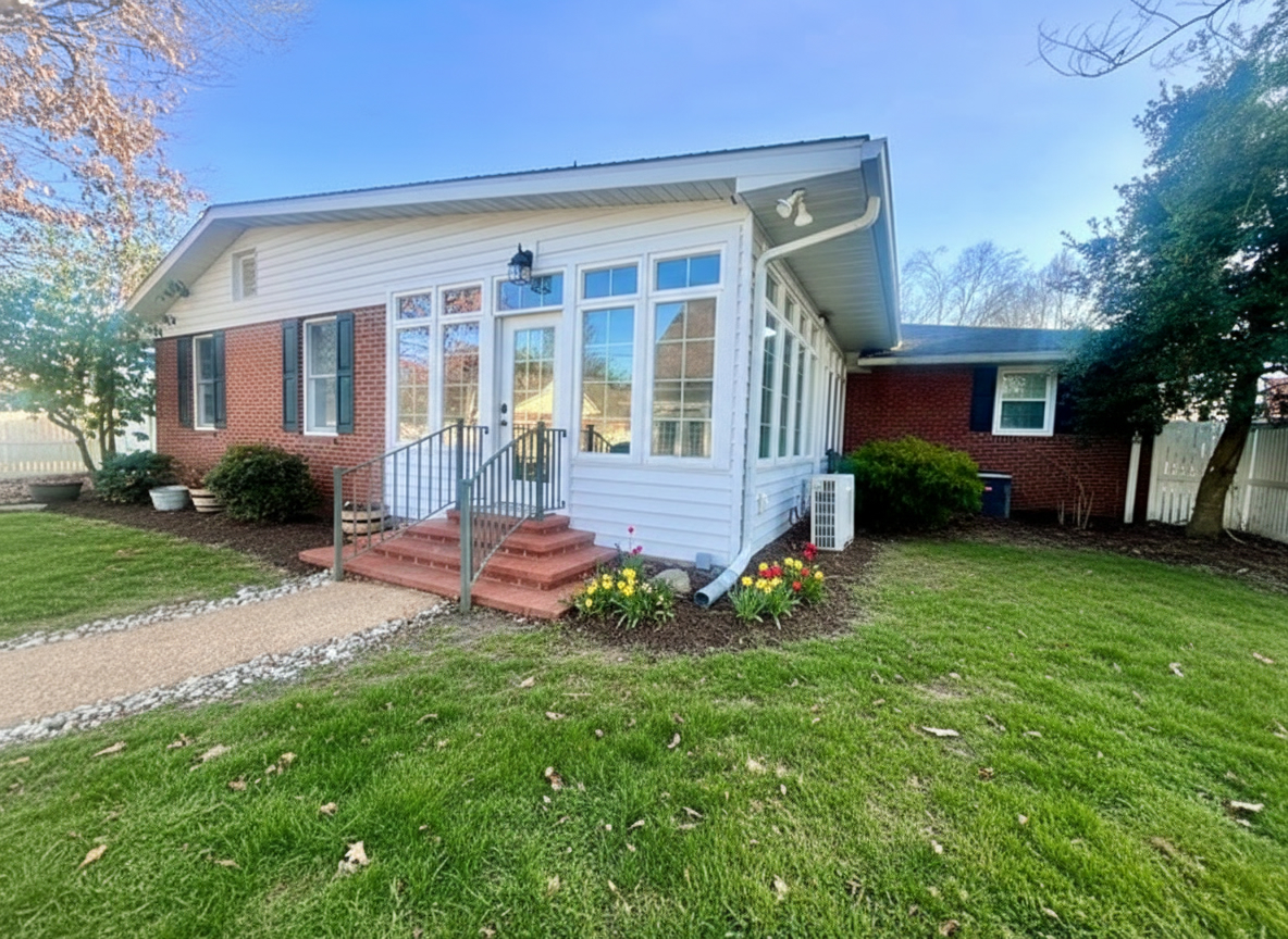 209 Baker Street Metropolis, IL 62960 - Photo 3 of 43 front view of a house with a yard