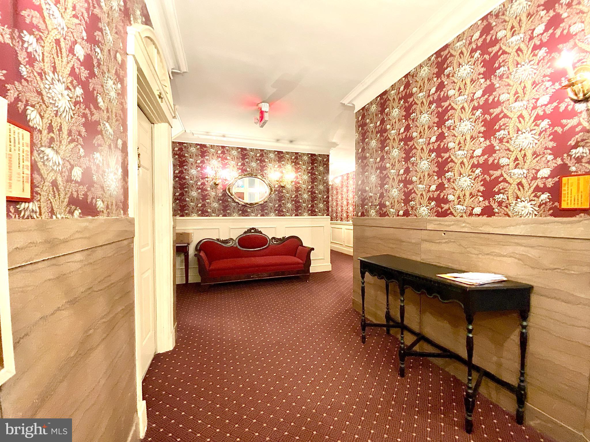 3120 R Street Northwest, Unit 107 Washington, DC 20007 - Photo 21 of 33 Period styled common space