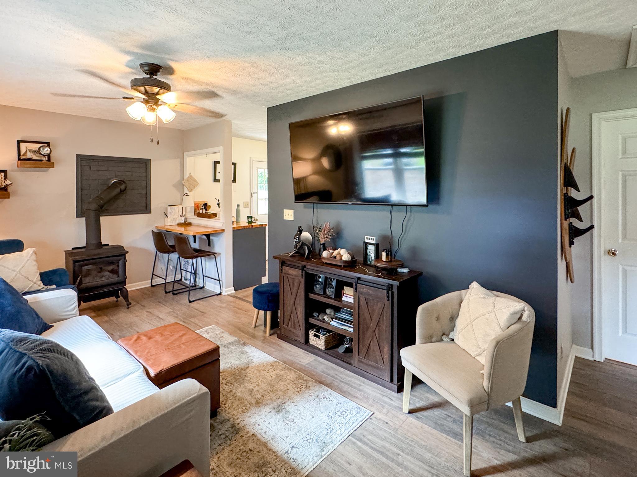 3843 Buckner Road Mineral, VA 23117 - Photo 3 of 26 a living room with furniture and a flat screen tv
