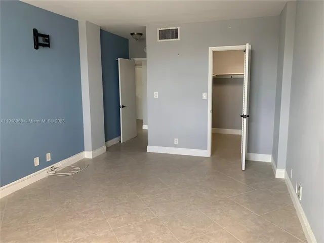 a view of empty room