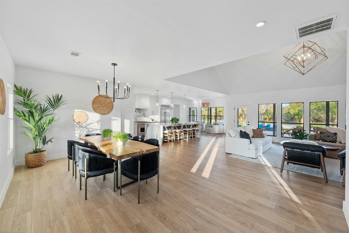 333 Stallion Lane Dripping Springs, TX 78620 - Photo 5 of 40 a living room with furniture and a table