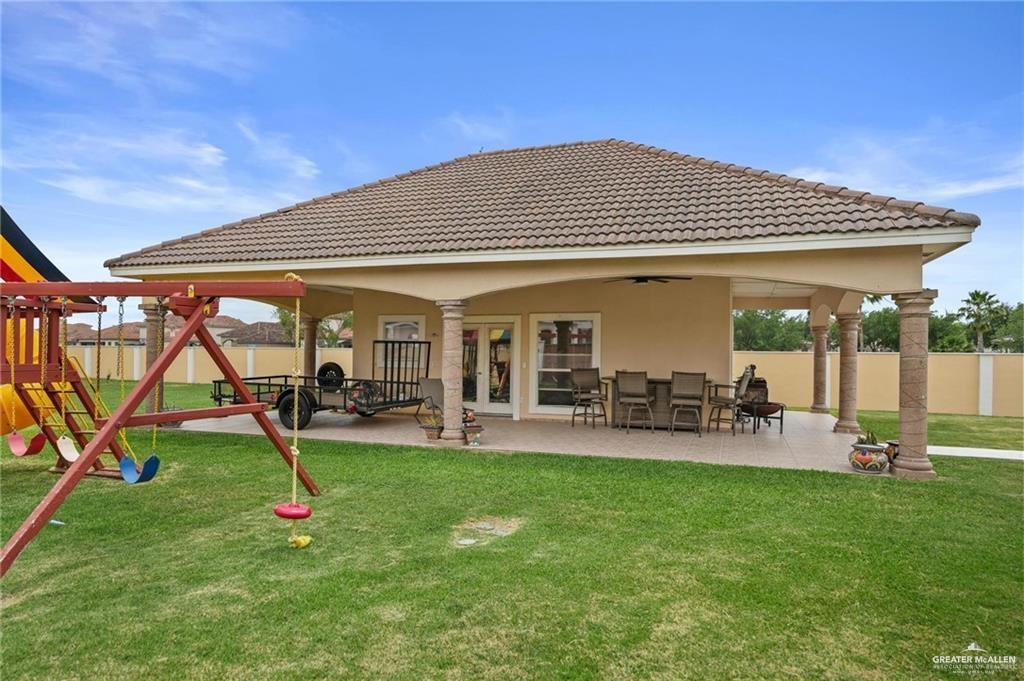 2809 Santa Laura Street Mission, TX 78572 - Photo 40 of 41 a view of a house with a yard and sitting area