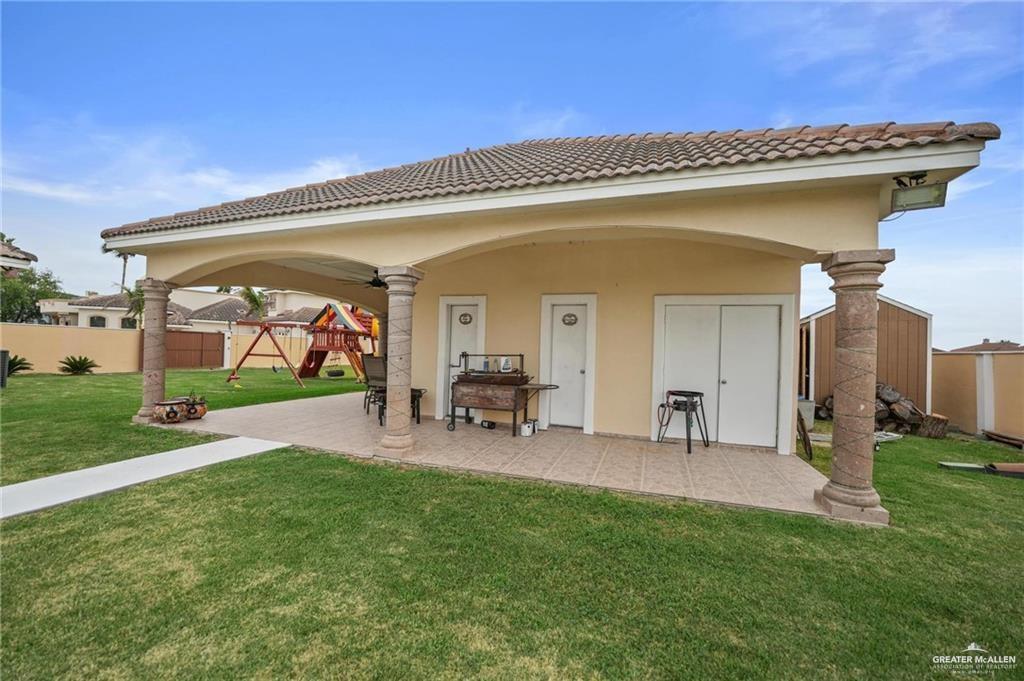 2809 Santa Laura Street Mission, TX 78572 - Photo 41 of 41 a view of a house with backyard porch and sitting area