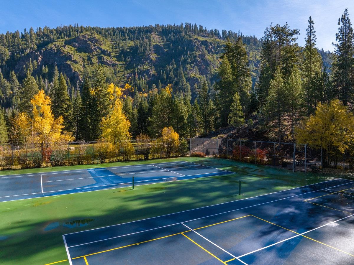 205 Alpine Meadows Road, Unit 2 Alpine Meadows, CA 96145 - Photo 24 of 28 a view of a tennis court