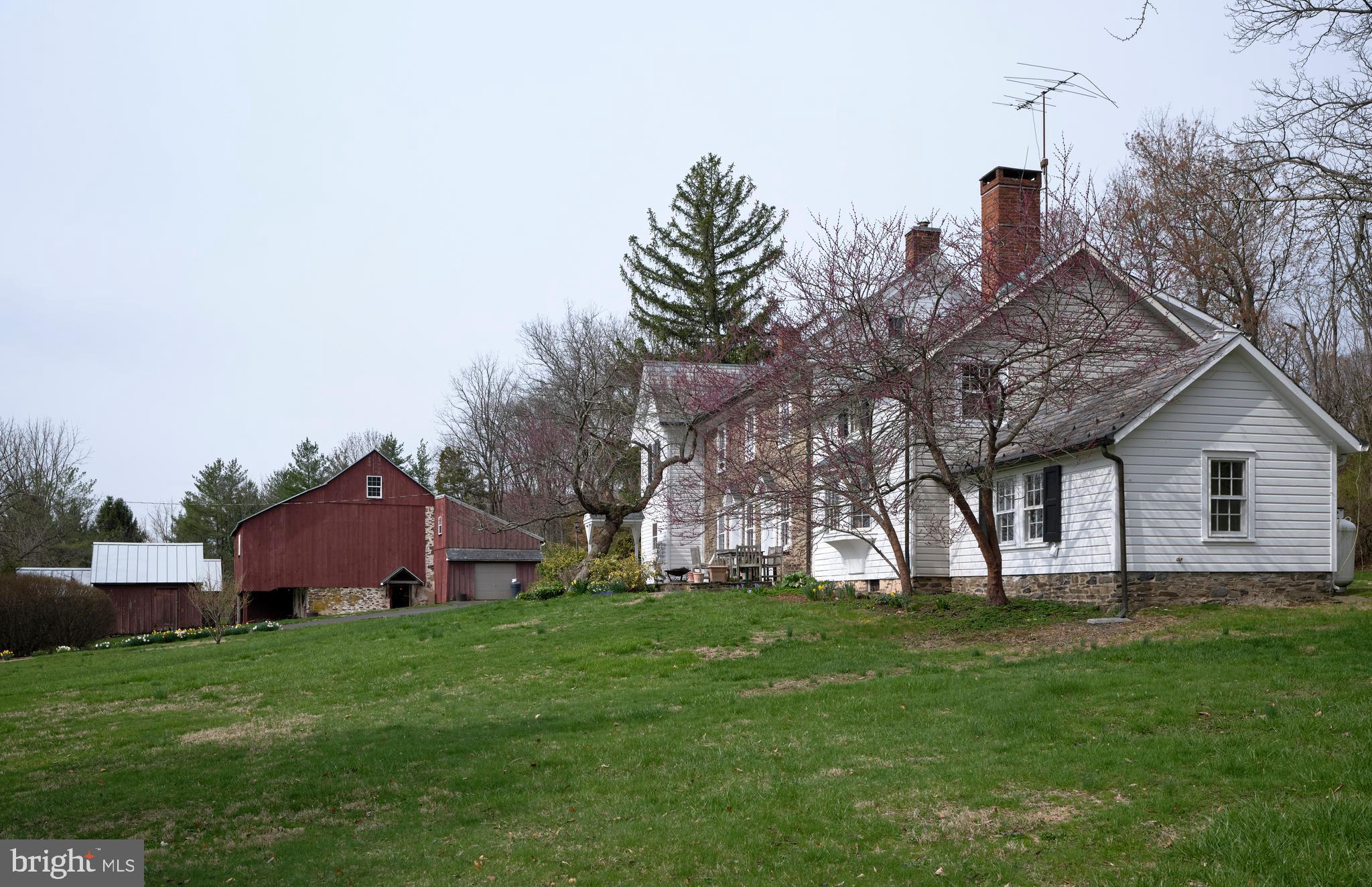 3837 Curly Hill Road Doylestown, PA 18902 - Photo 37 of 42 a view of a house with backyard and garden