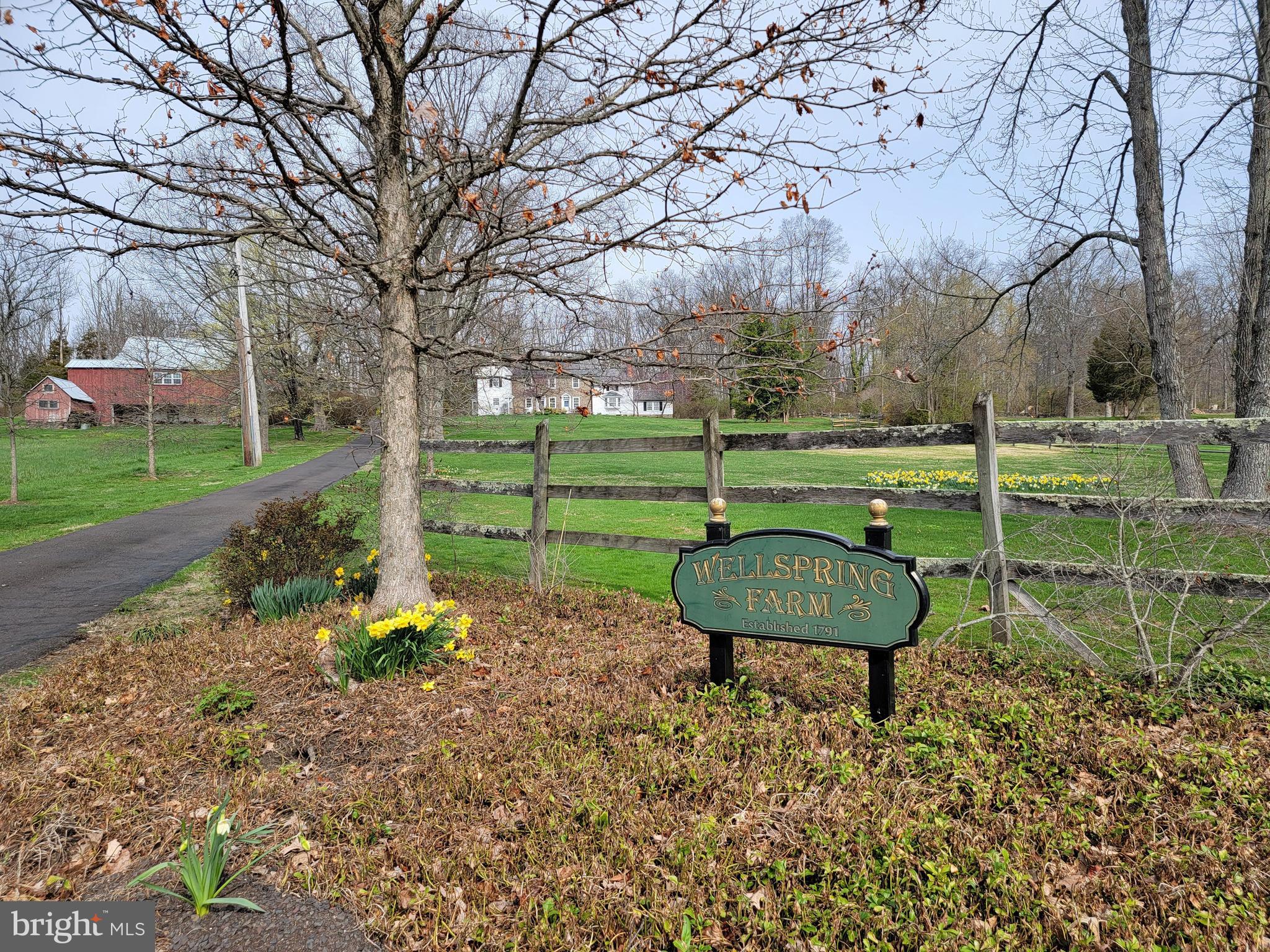3837 Curly Hill Road Doylestown, PA 18902 - Photo 41 of 42 a view of a backyard with table and chairs plants and trees