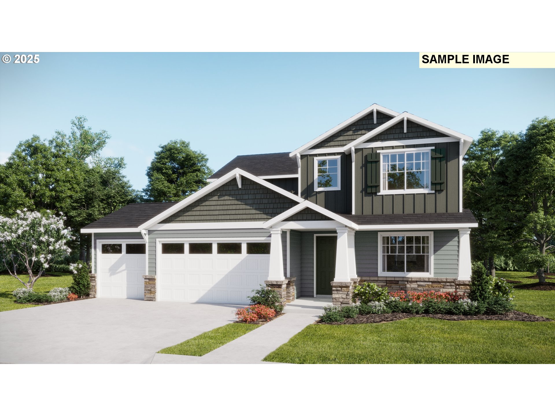 5612 North 88th Avenue Camas, WA 98607 - Photo 1 of 25 a front view of a house with a garden