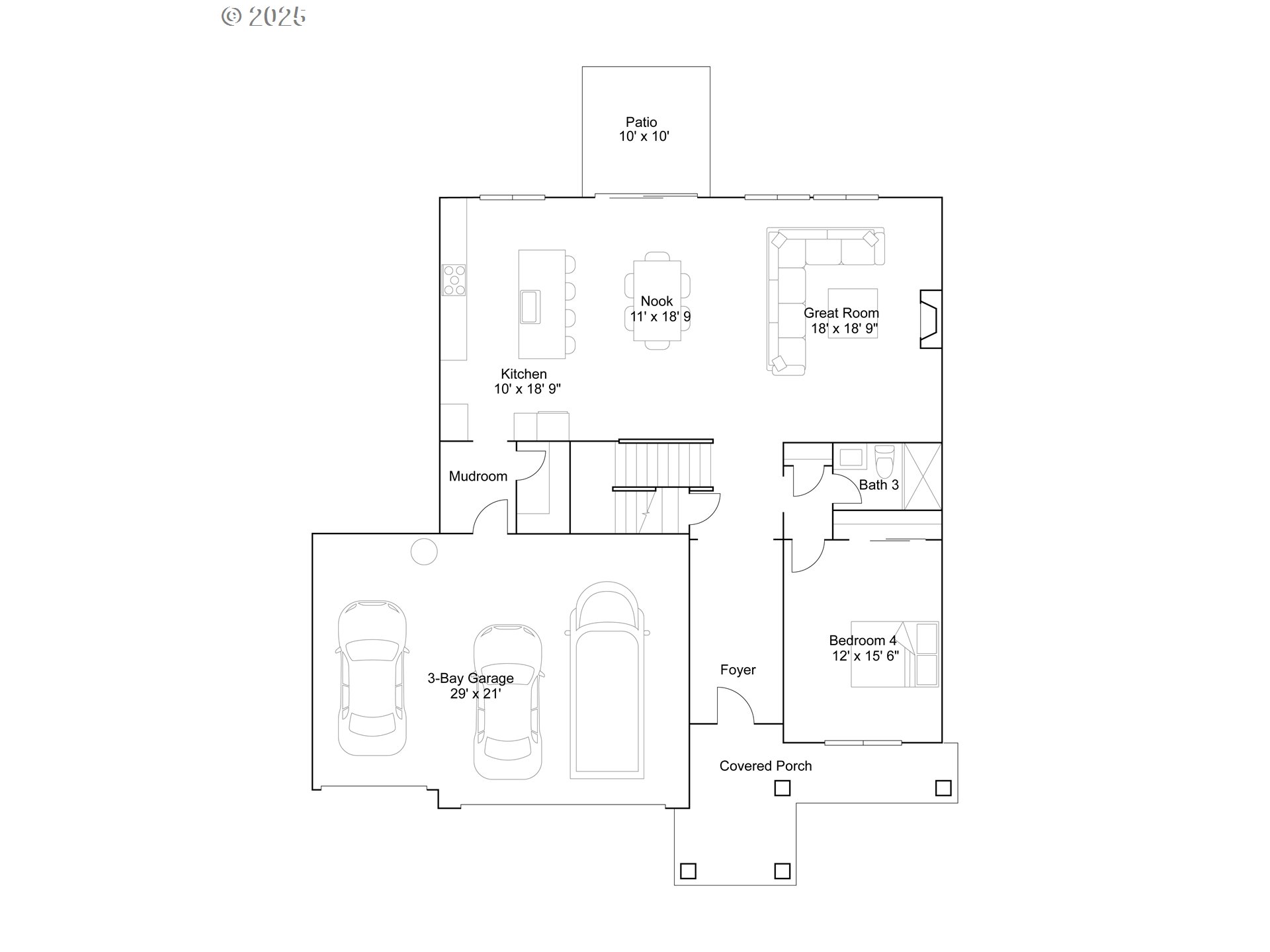 5612 North 88th Avenue Camas, WA 98607 - Photo 15 of 25 a picture of a wall with a white wall