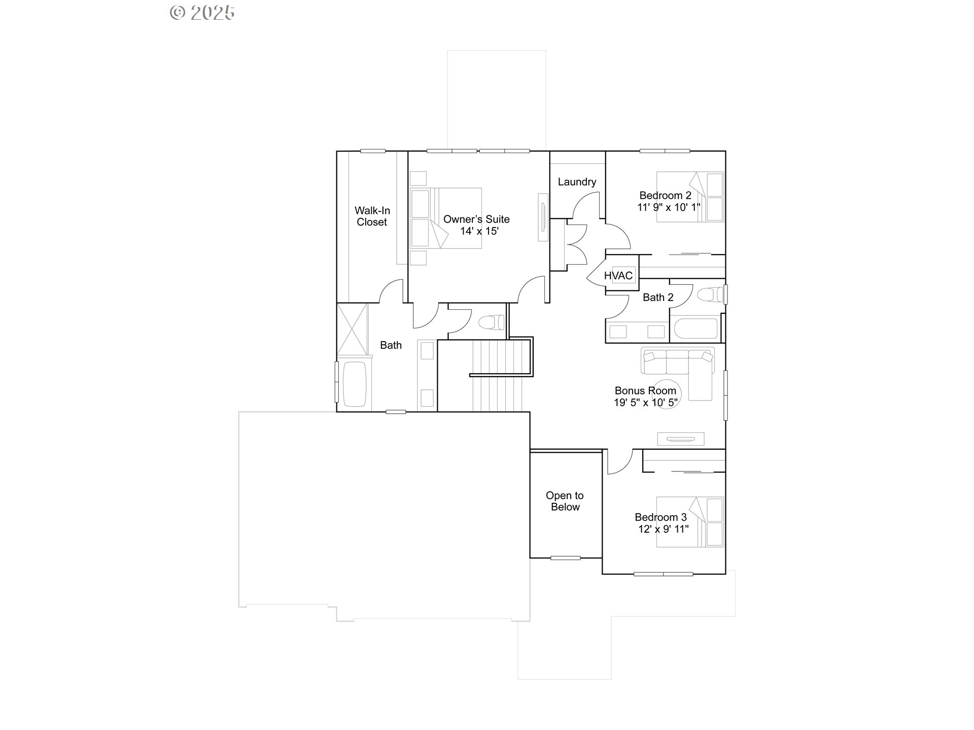 5612 North 88th Avenue Camas, WA 98607 - Photo 16 of 25 a picture of a floor plan