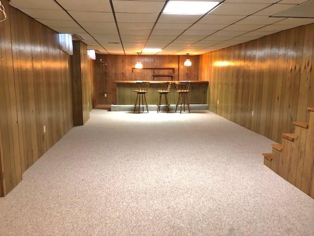 1805 Old Butler Road New Castle, PA 16101 - Photo 14 of 25 Fabulous Gameroom! IMMENSE! This room could also be divided for additional room/bedroom. Great space for in-law suite if needed.