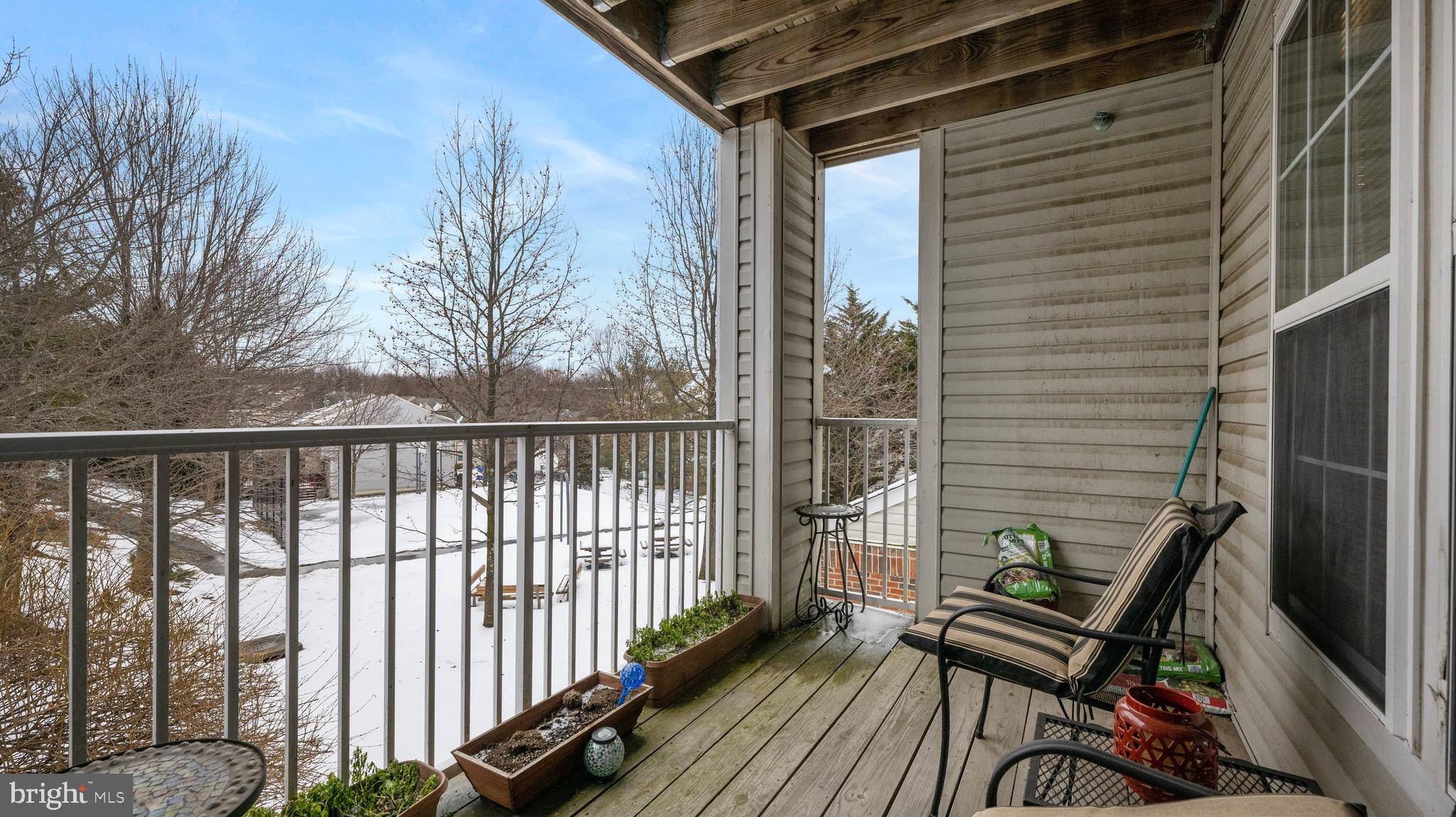 10105 Ridge Manor Terrace, Unit F Damascus, MD 20872 - Photo 18 of 22 Back Balcony