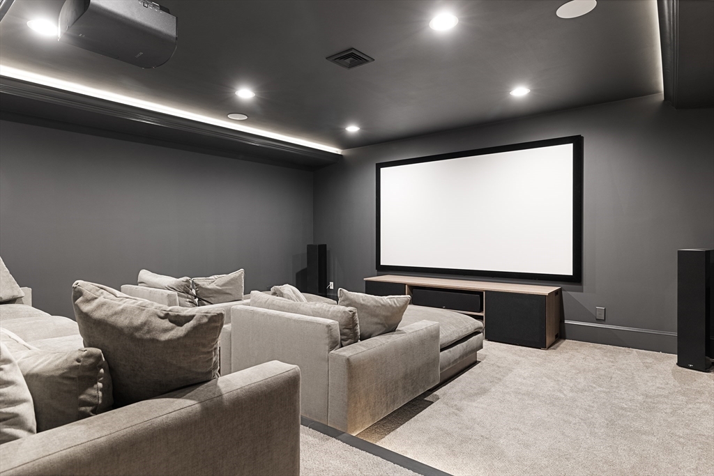 23 Crafts Road Brookline, MA 02467 - Photo 39 of 42 a projector room with furniture
