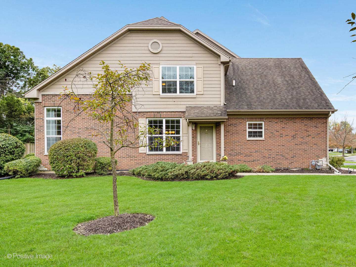 10 Carrington Circle Burr Ridge, IL 60527 - Photo 5 of 10 a front view of a house with a garden