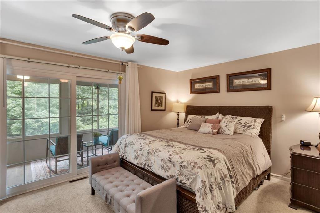 21 Unity Square Greensburg, PA 15601 - Photo 14 of 27 Lovely large master with access to the 3 season room