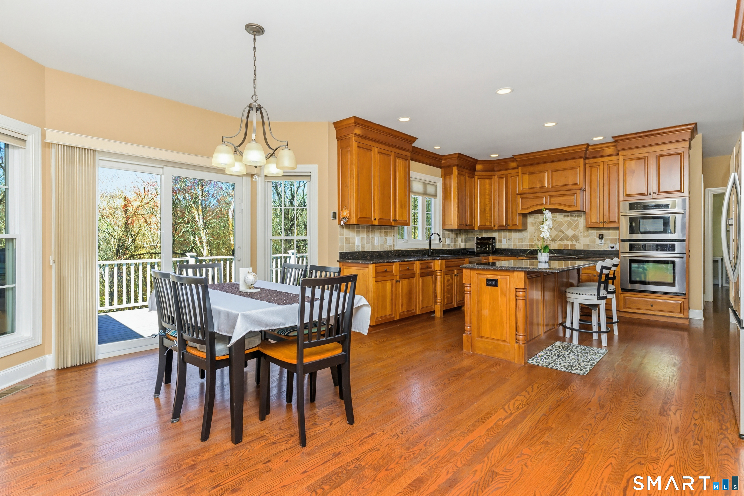 30 Block Farm Road Monroe, CT 06468 - Photo 10 of 40 a dining room with furniture window wooden floor