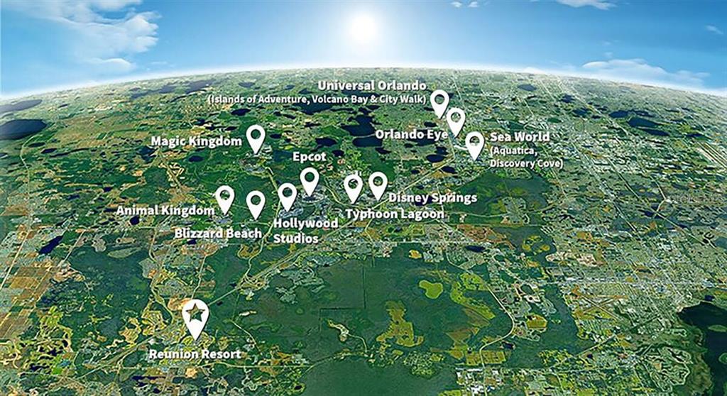 1036 Castle Pines Court Reunion, FL 34747 - Photo 49 of 50 a view of a garden