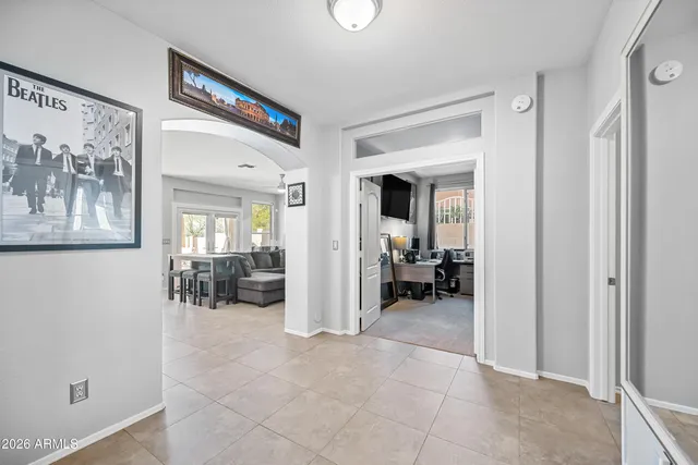 a view of a balcony with chairs