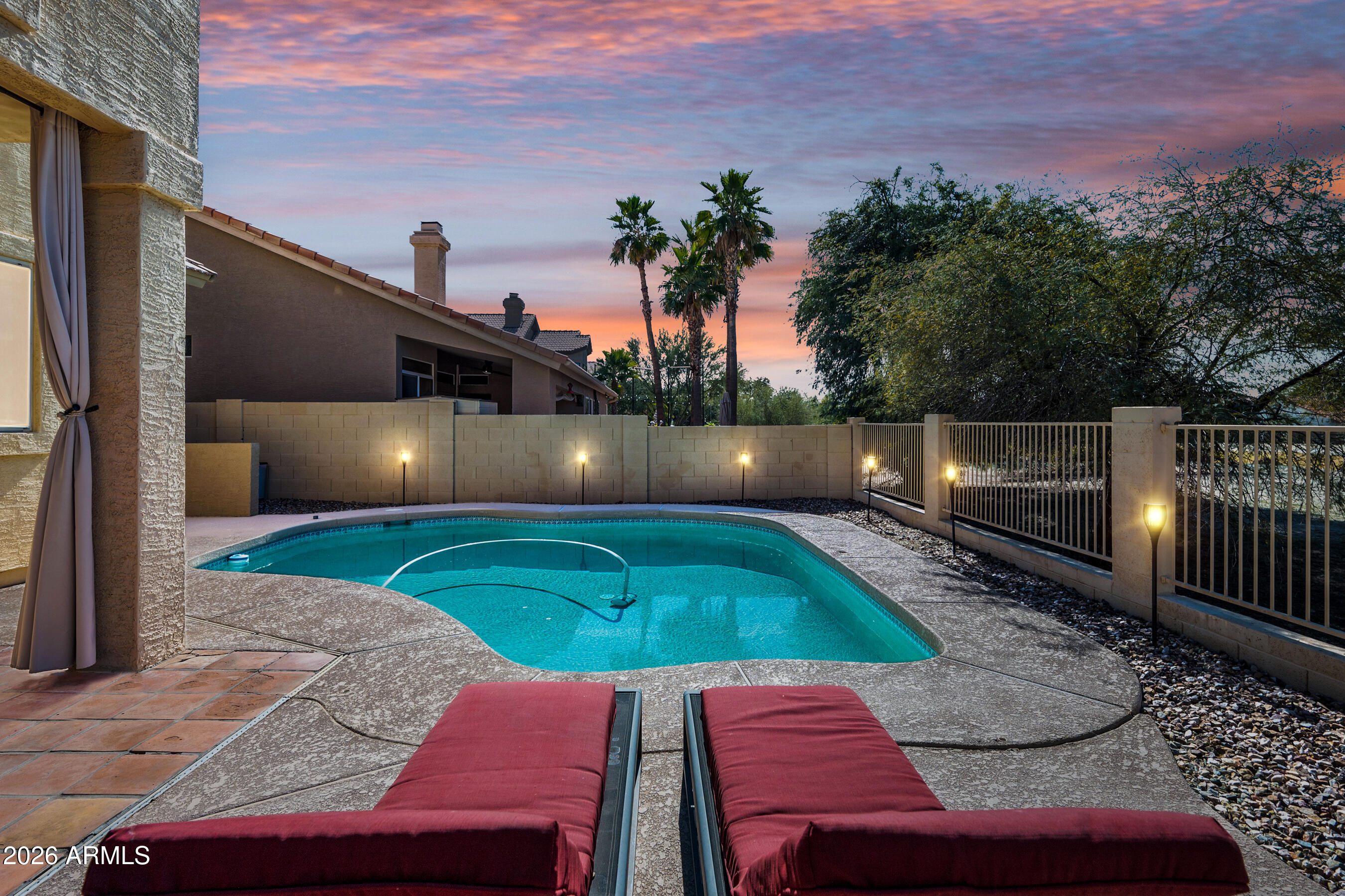 16006 South 13th Place Phoenix, AZ 85048 - Photo 7 of 63 Poolside views