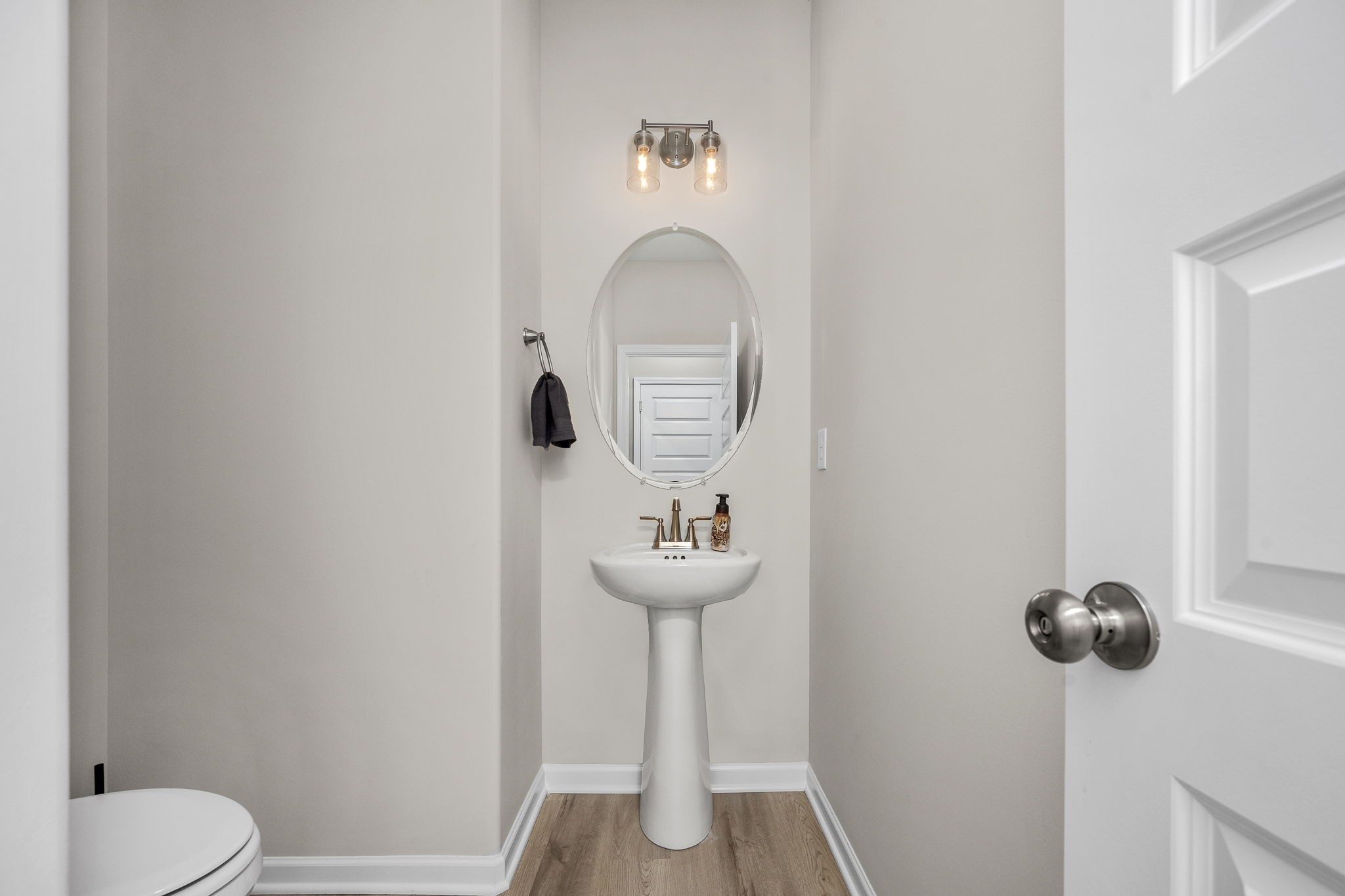 64 North Fork Branch Road Tullahoma, TN 37388 - Photo 24 of 49 a bathroom with a sink and a mirror