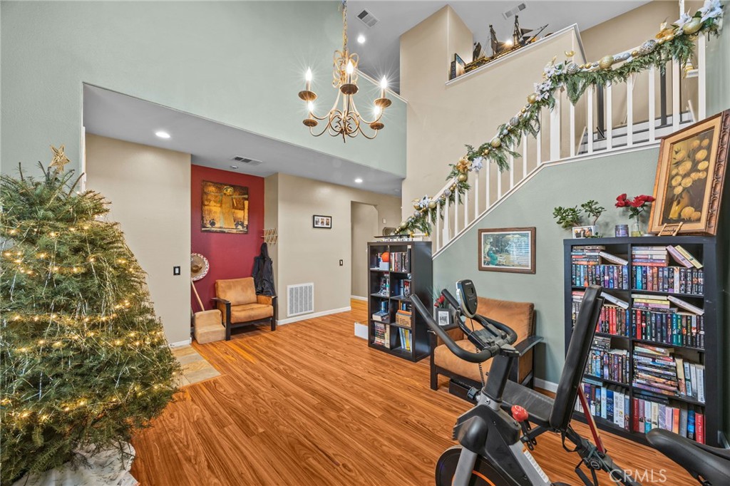 150 Saddleback Way Perris, CA 92570 - Photo 9 of 46 a view of a room with gym equipment