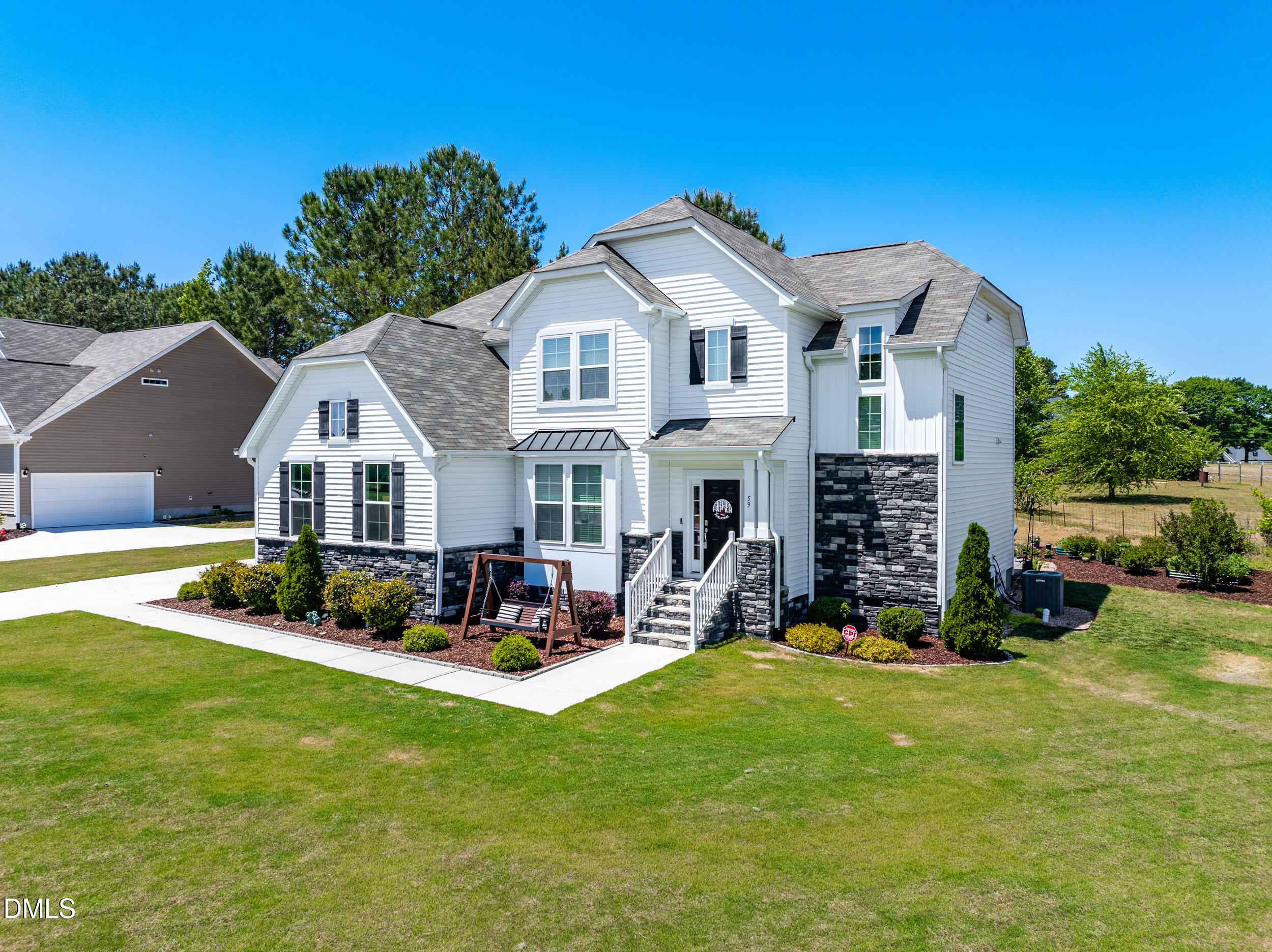 59 Two Belles Court Angier, NC 27501 - Photo 8 of 48 Right Exterior