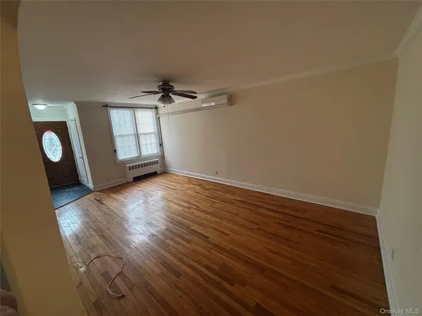 wooden floor in an empty room