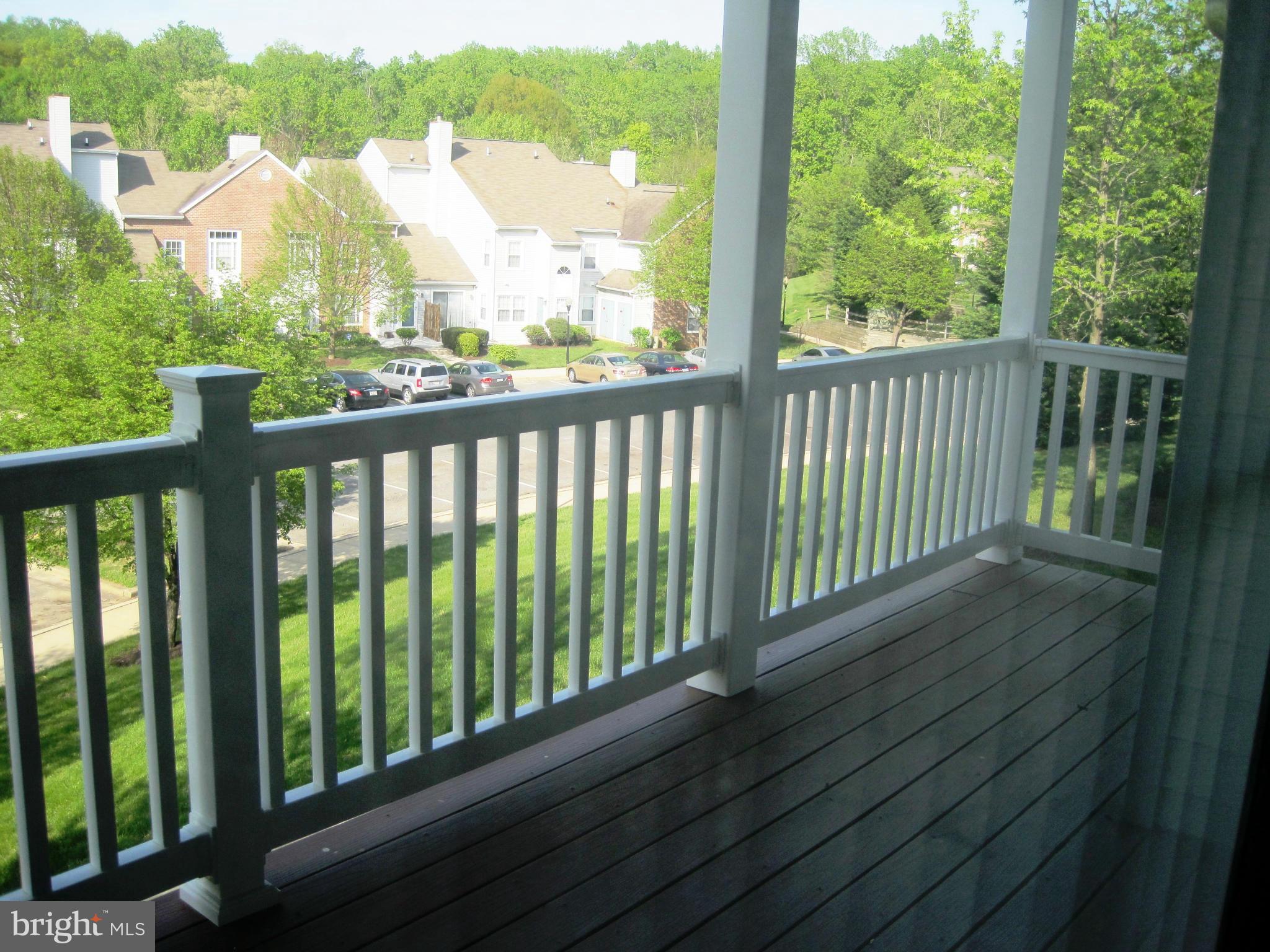 1072 Spring Valley Court Fort Washington, MD 20744 - Photo 4 of 7 a view of balcony with wooden floor