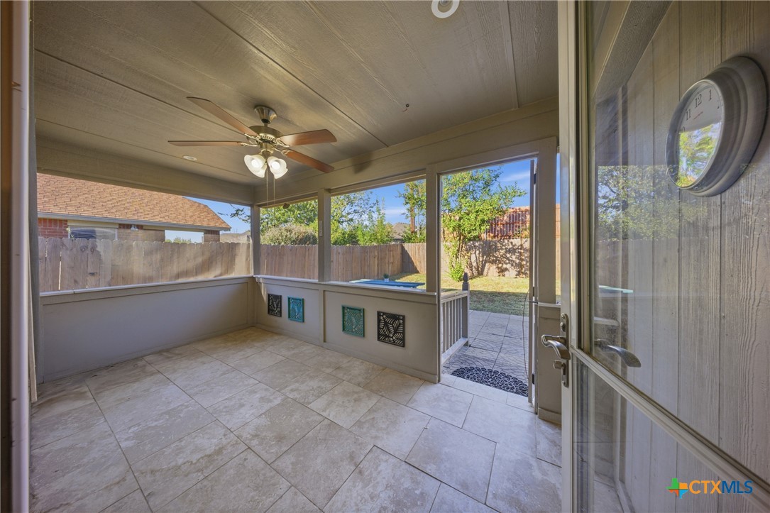 658 Devin Drive Temple, TX 76502 - Photo 27 of 30 a view of an entryway with a fireplace