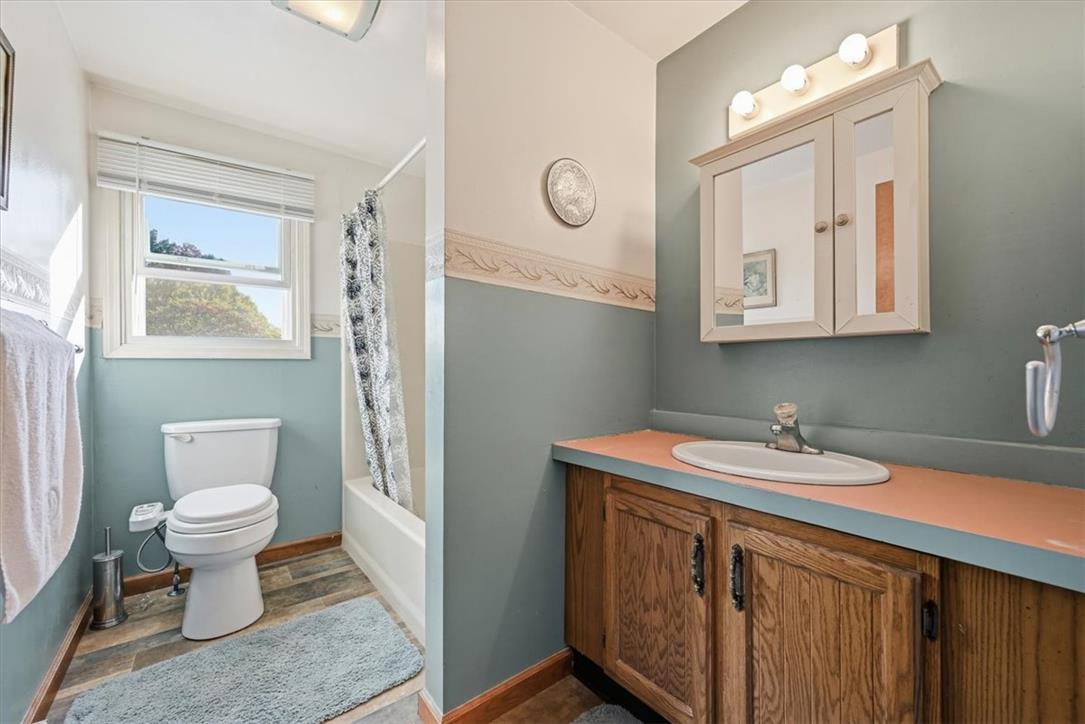 74 Swiss View Road Lehighton, PA 18235 - Photo 37 of 59 Natural light from a classic window brightens this functional bathroom layout.