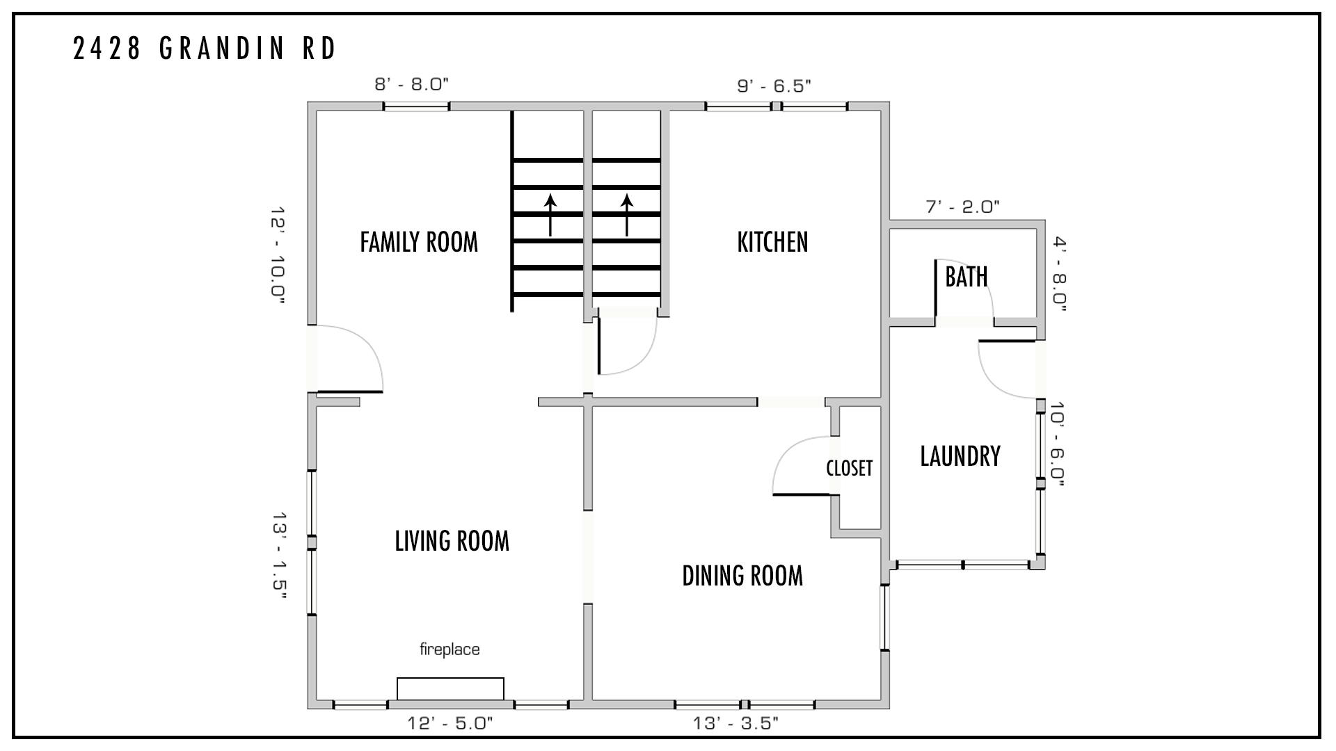2428 Grandin Road Southwest Roanoke, VA 24015 - Photo 20 of 22 Floorplan-main