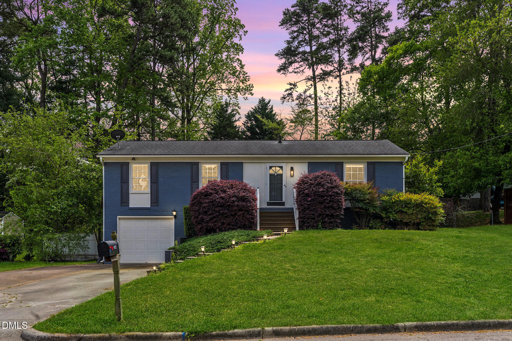 412 Pinecroft Drive Raleigh, NC 27609 - Photo 1 of 63 Front Exterior (Twilight)