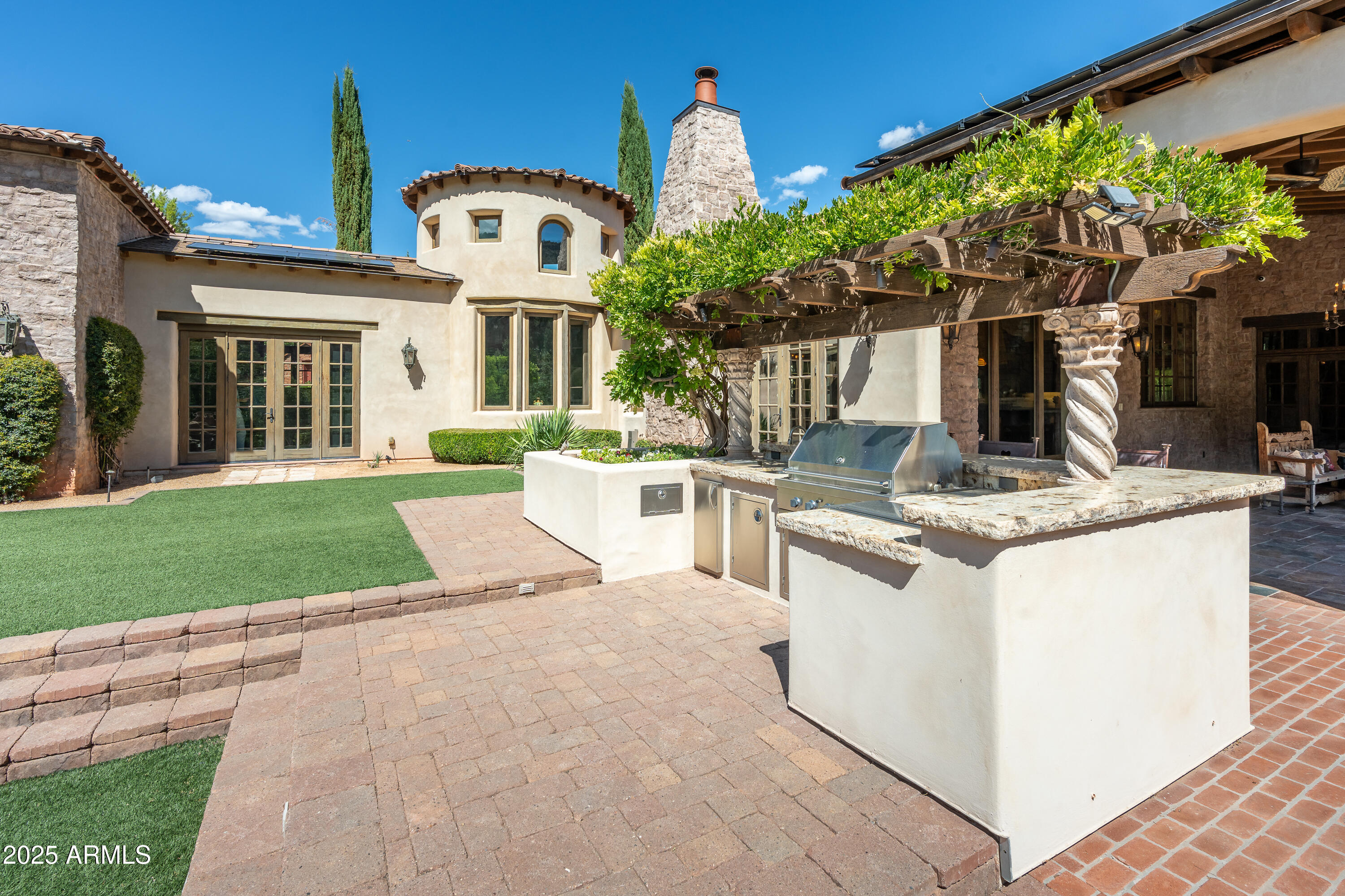 330 Eagle Mountain Ranch Road Sedona, AZ 86336 - Photo 58 of 87 a view of a house with a swimming pool