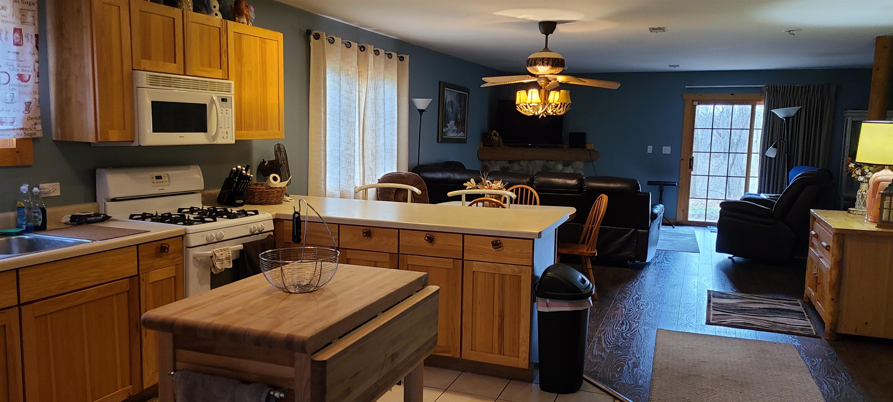 2643 Highway 178, Unit Q1 Utica, IL 61373 - Photo 12 of 21 a kitchen with a sink appliances and cabinets