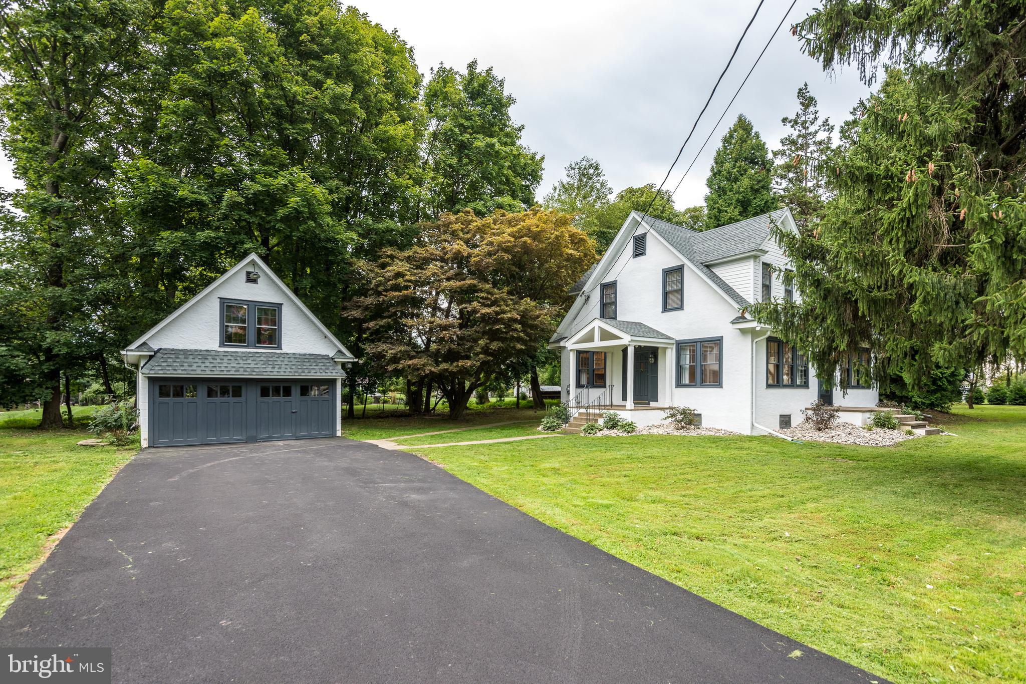 992 Almshouse Road Jamison, PA 18929 - Photo 36 of 37 2-Car Detached Garage with flex space above