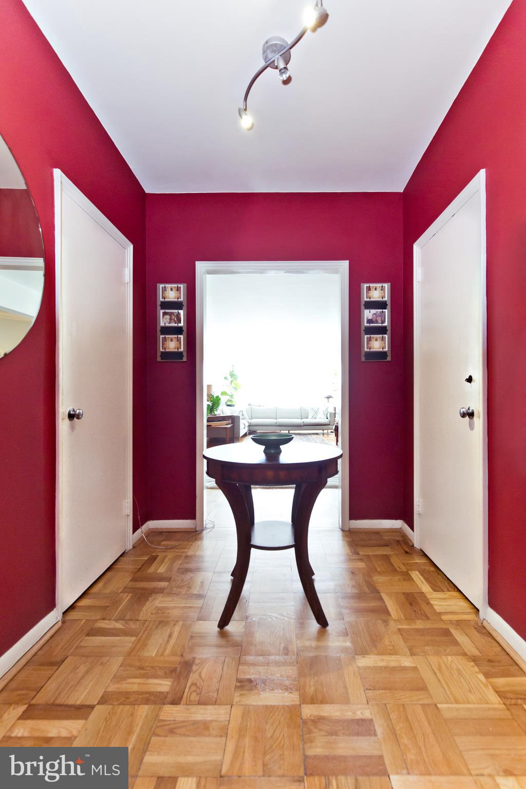 2500 Q Street Northwest, Unit 727 Washington, DC 20007 - Photo 2 of 42 Dramatic and spacious entry foyer with closets