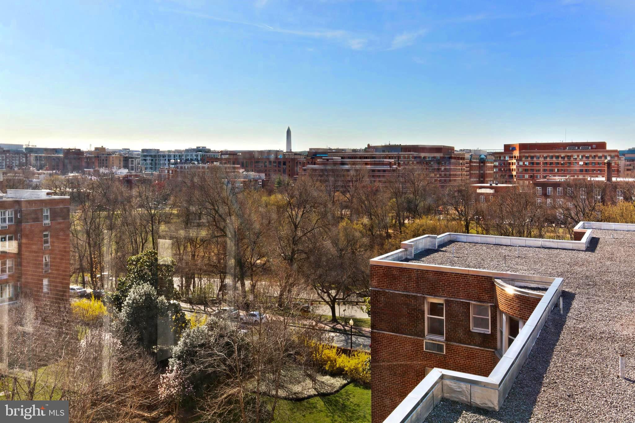 2500 Q Street Northwest, Unit 727 Washington, DC 20007 - Photo 19 of 42 Great views of the Washington Monument and skyline