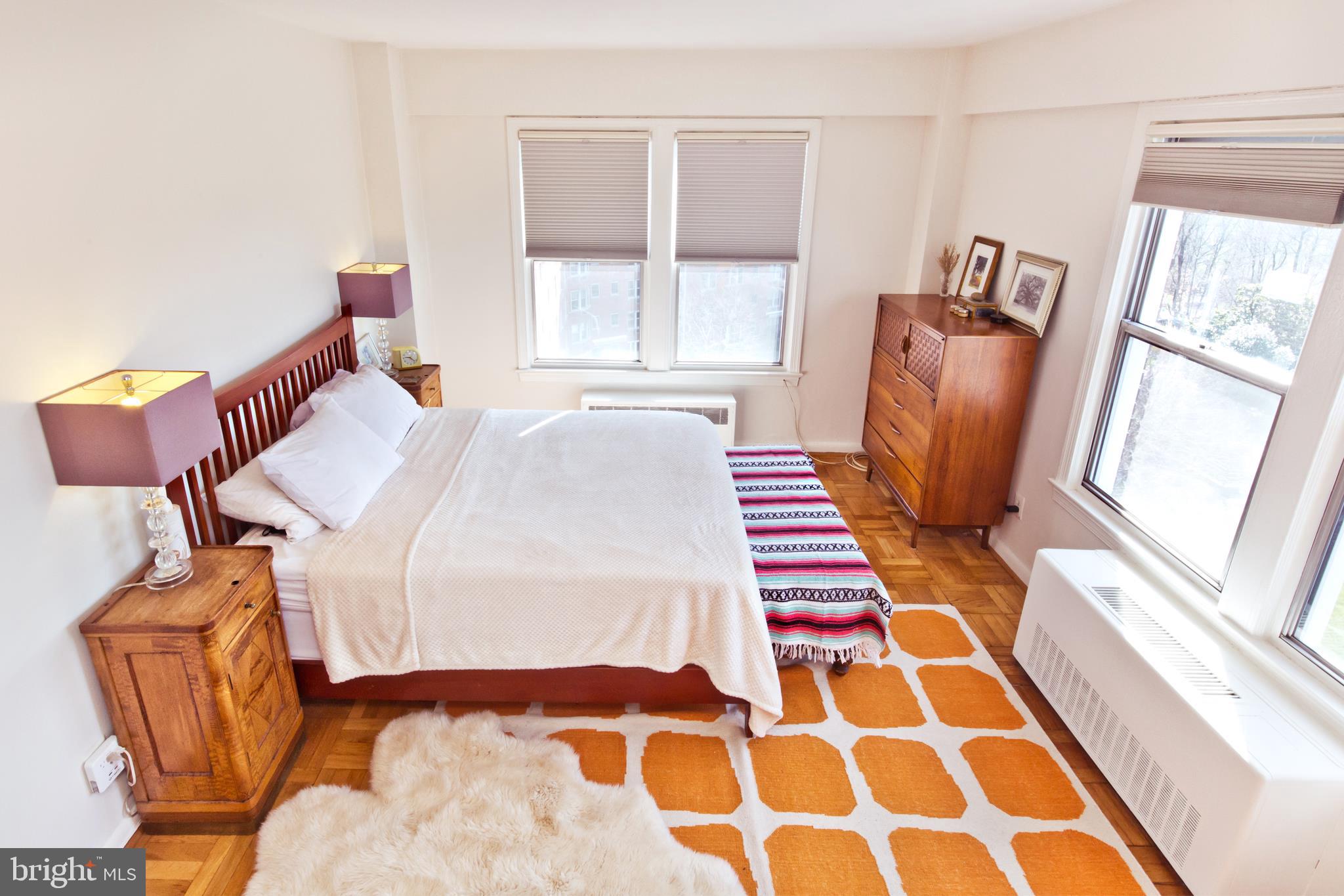 2500 Q Street Northwest, Unit 727 Washington, DC 20007 - Photo 22 of 42 Spacious bedroom