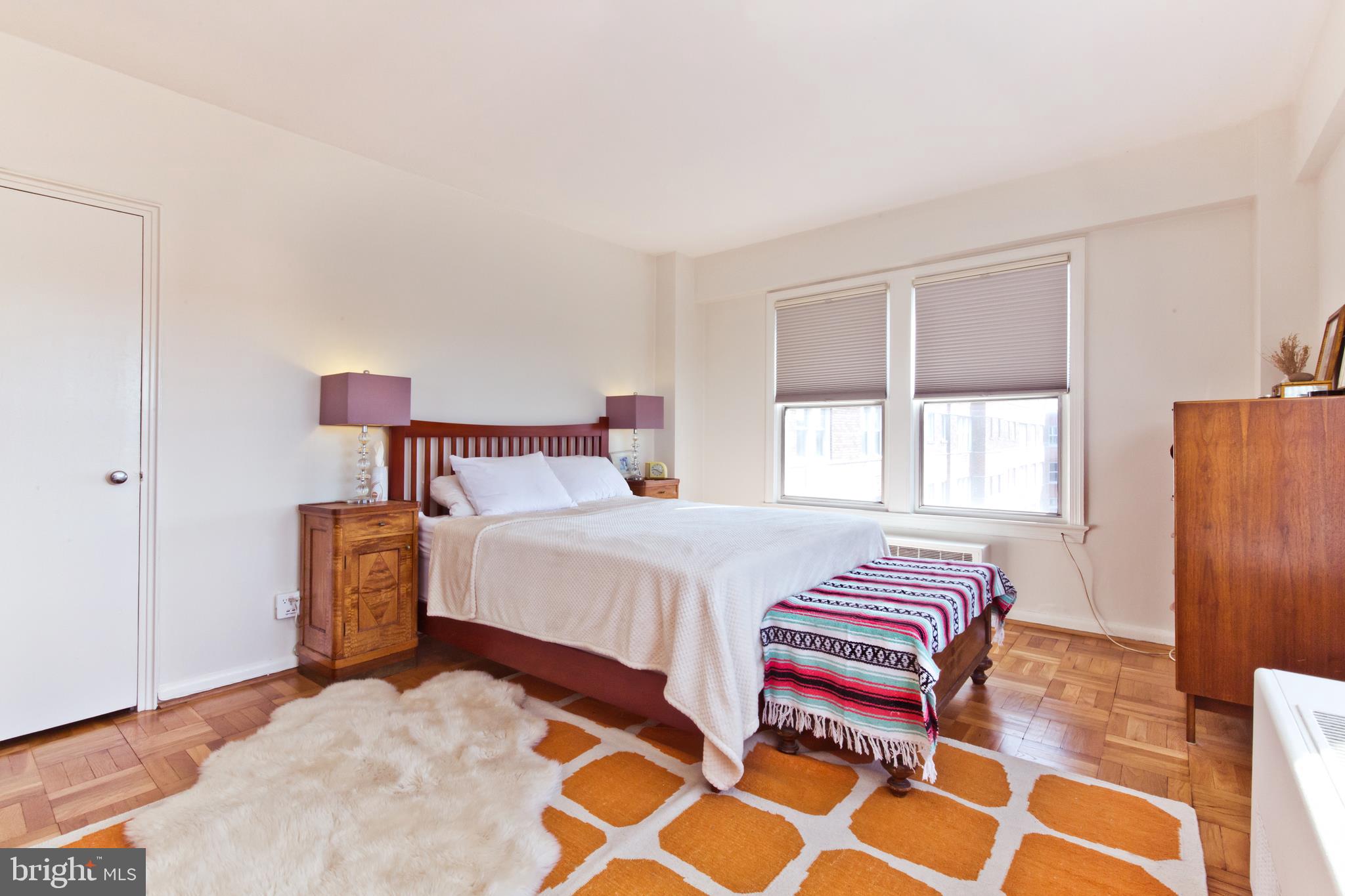 2500 Q Street Northwest, Unit 727 Washington, DC 20007 - Photo 23 of 42 Spacious bedroom has huge walk-in closet