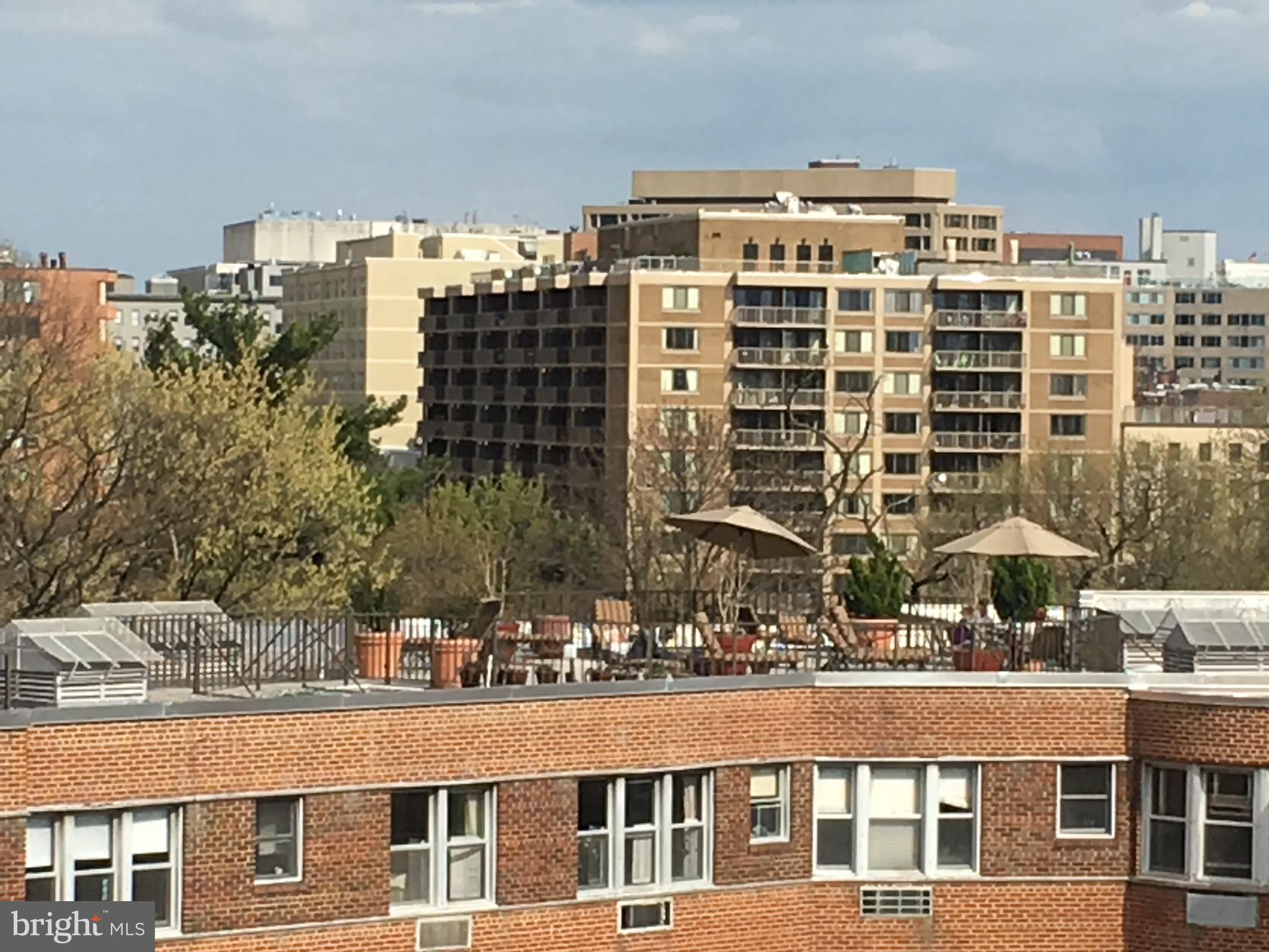 2500 Q Street Northwest, Unit 727 Washington, DC 20007 - Photo 26 of 42 View of roof deck from bedroom