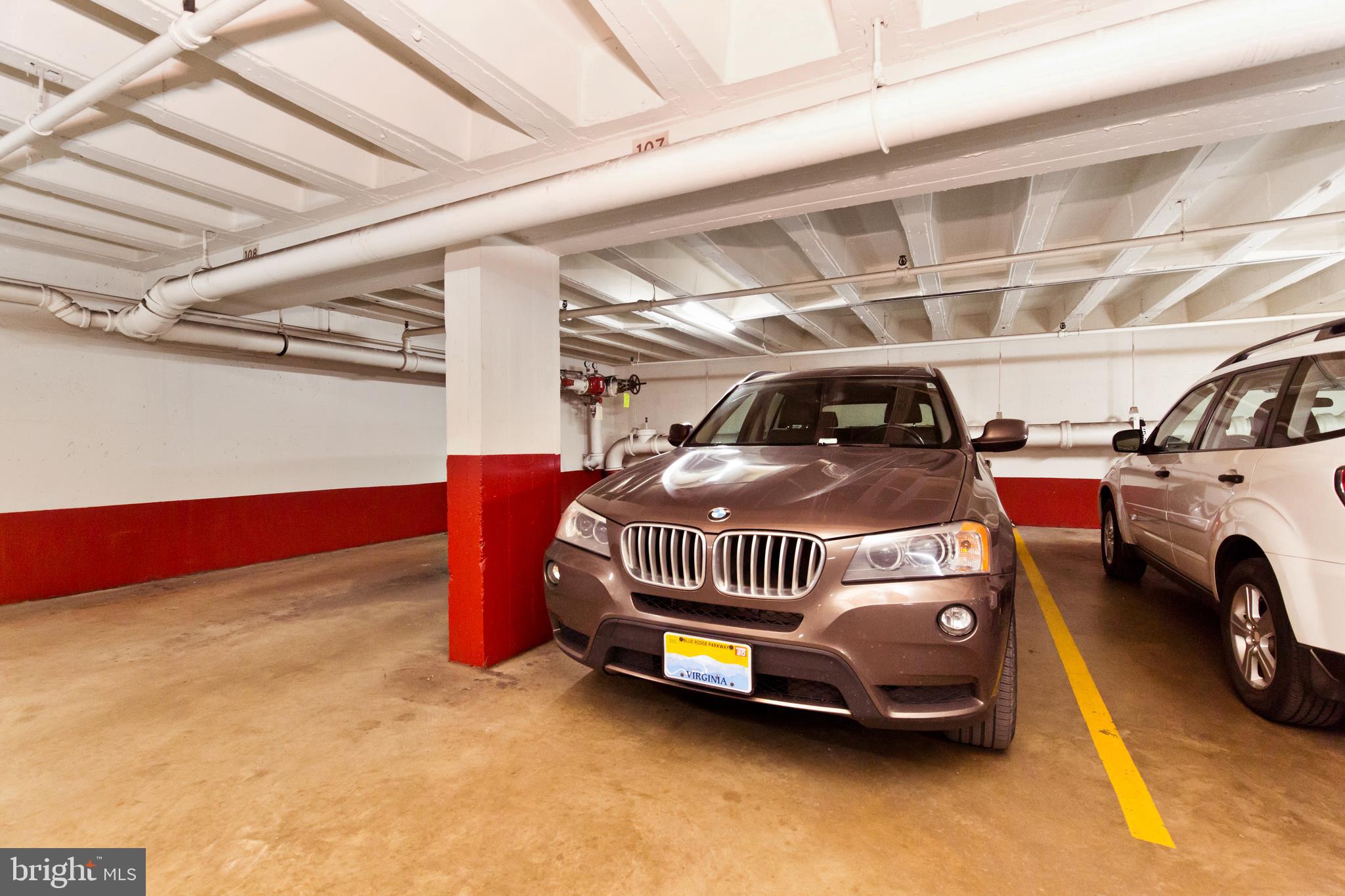 2500 Q Street Northwest, Unit 727 Washington, DC 20007 - Photo 28 of 42 Garage parking -- indispensable in the city!