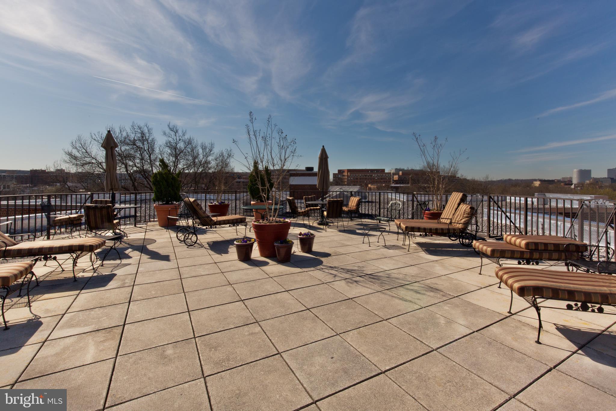 2500 Q Street Northwest, Unit 727 Washington, DC 20007 - Photo 32 of 42 Building roof deck