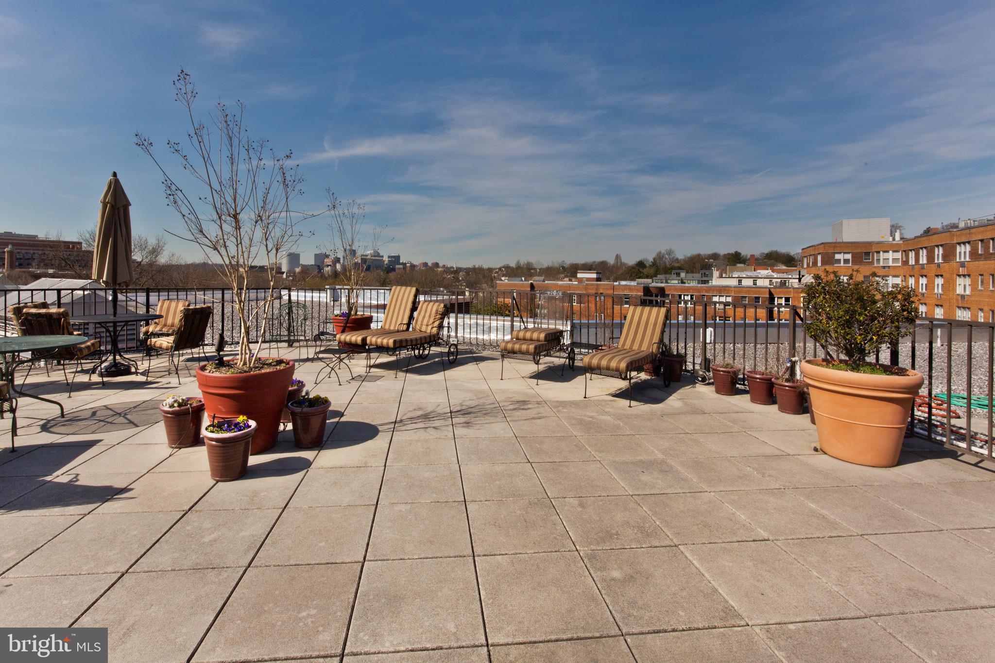 2500 Q Street Northwest, Unit 727 Washington, DC 20007 - Photo 33 of 42 Building roof deck