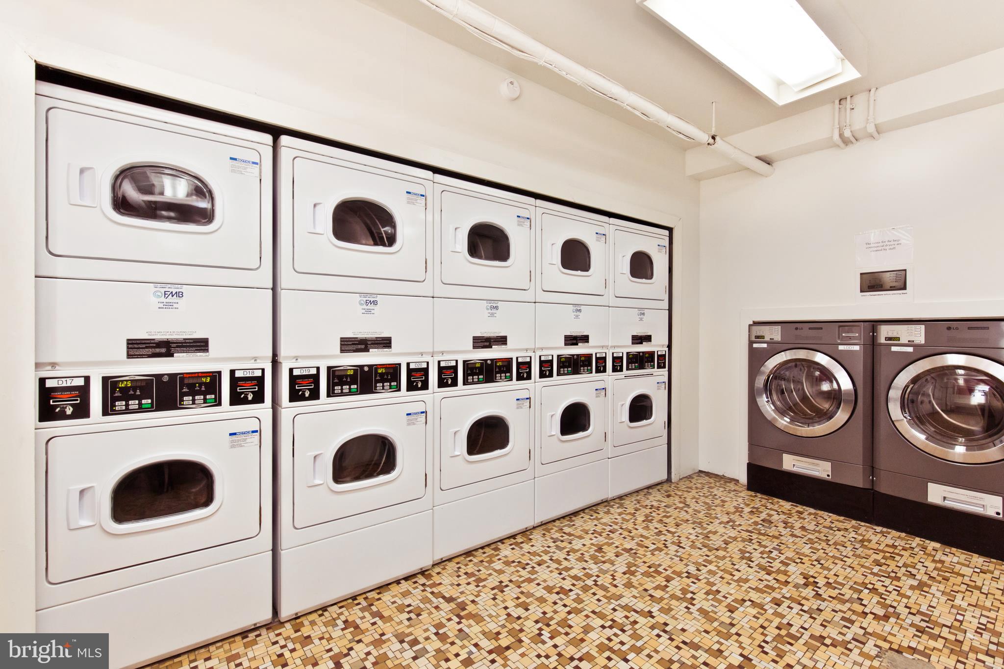 2500 Q Street Northwest, Unit 727 Washington, DC 20007 - Photo 36 of 42 Laundry room