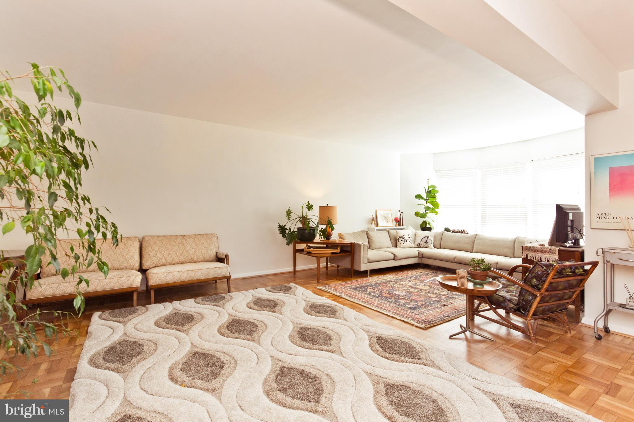 2500 Q Street Northwest, Unit 727 Washington, DC 20007 - Photo 9 of 42 Wide living room space allows for flexibility
