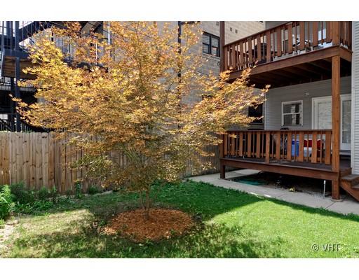 3357 North Seminary Avenue, Unit 1 Chicago, IL 60657 - Photo 10 of 10 a view of a porch with furniture and garden