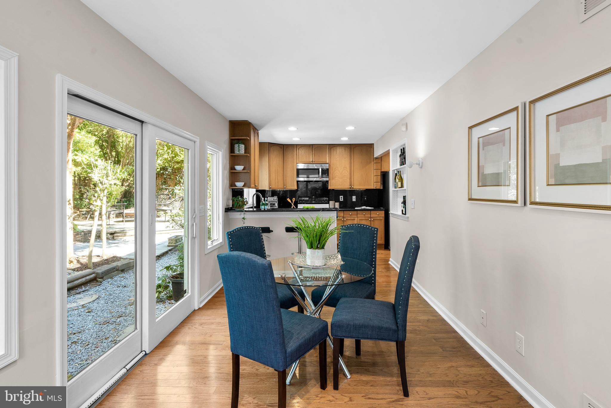 35 Ericsson Road Cabin John, MD 20818 - Photo 14 of 46 Dining Room into Kitchen