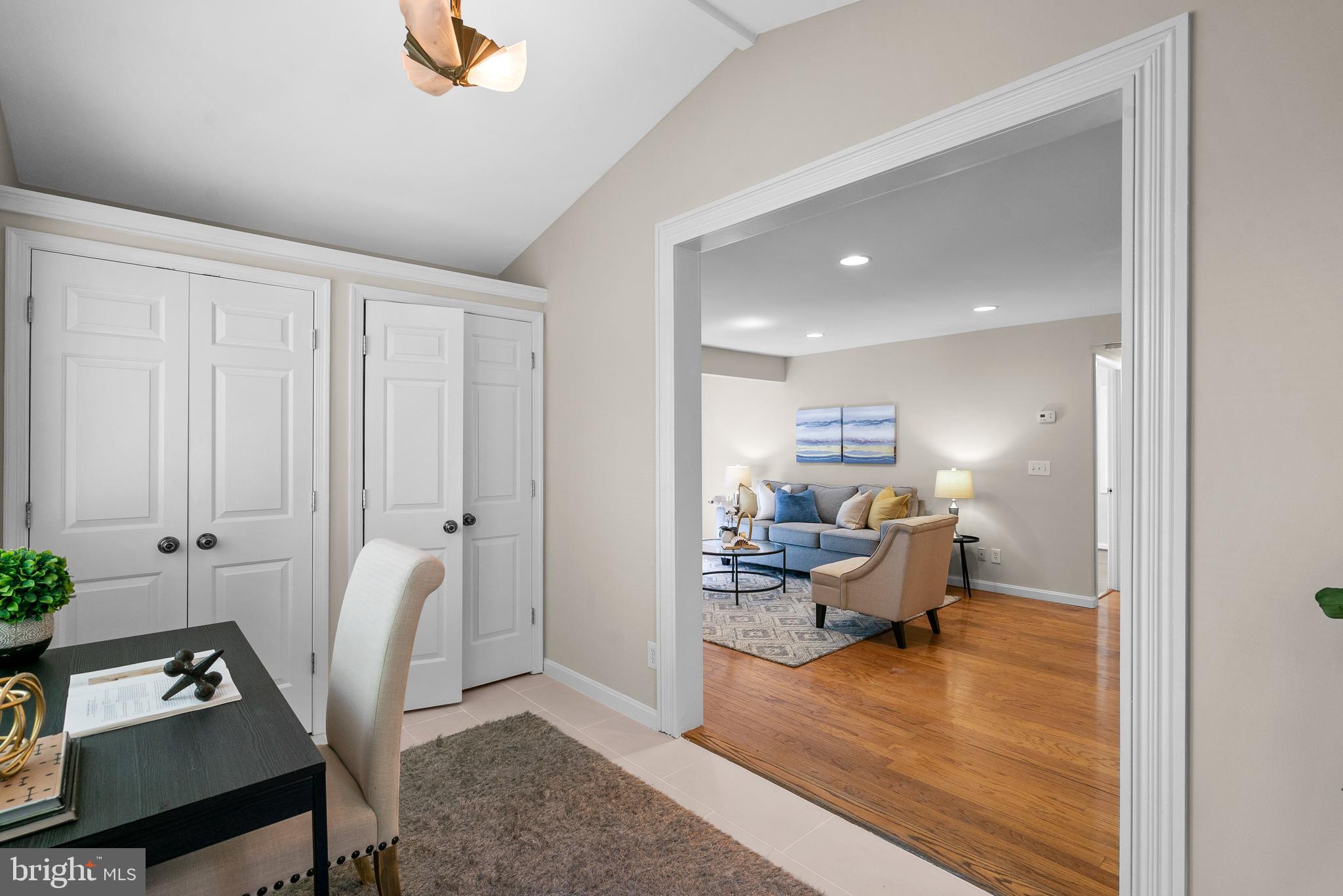 35 Ericsson Road Cabin John, MD 20818 - Photo 4 of 46 Office into Living Room