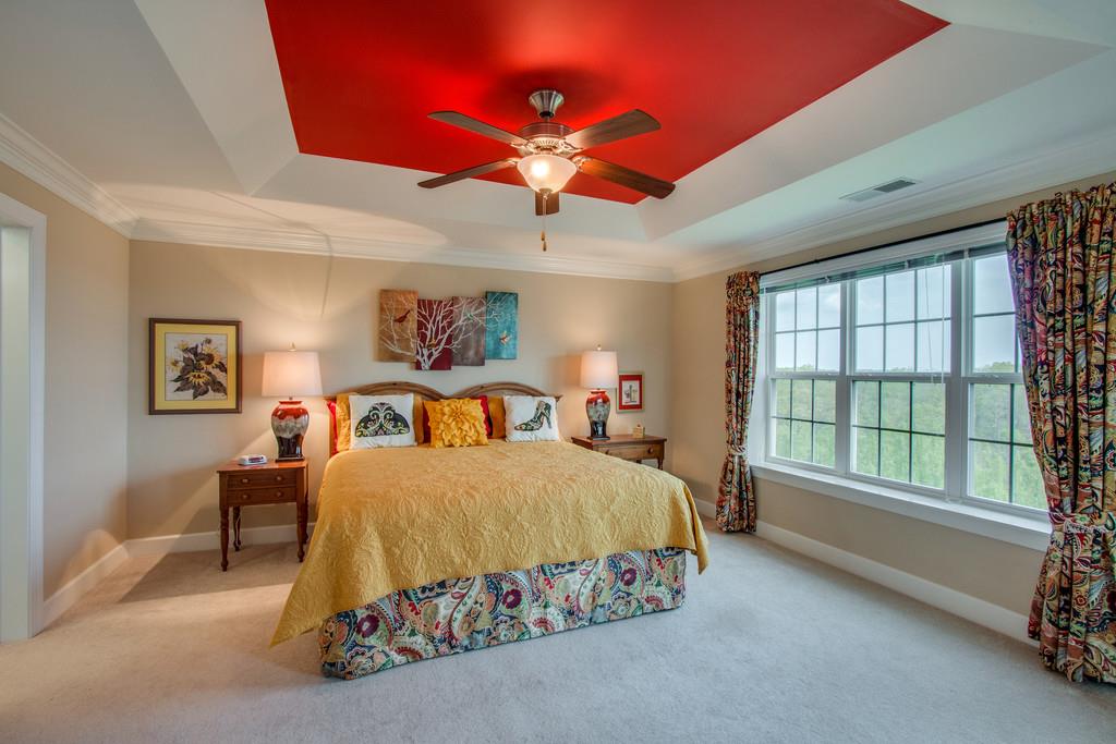 7100 Dale Ridge Road Lancaster, TN 38569 - Photo 13 of 29 This Designer chose vibrant color to accent the beautiful trey ceiling!